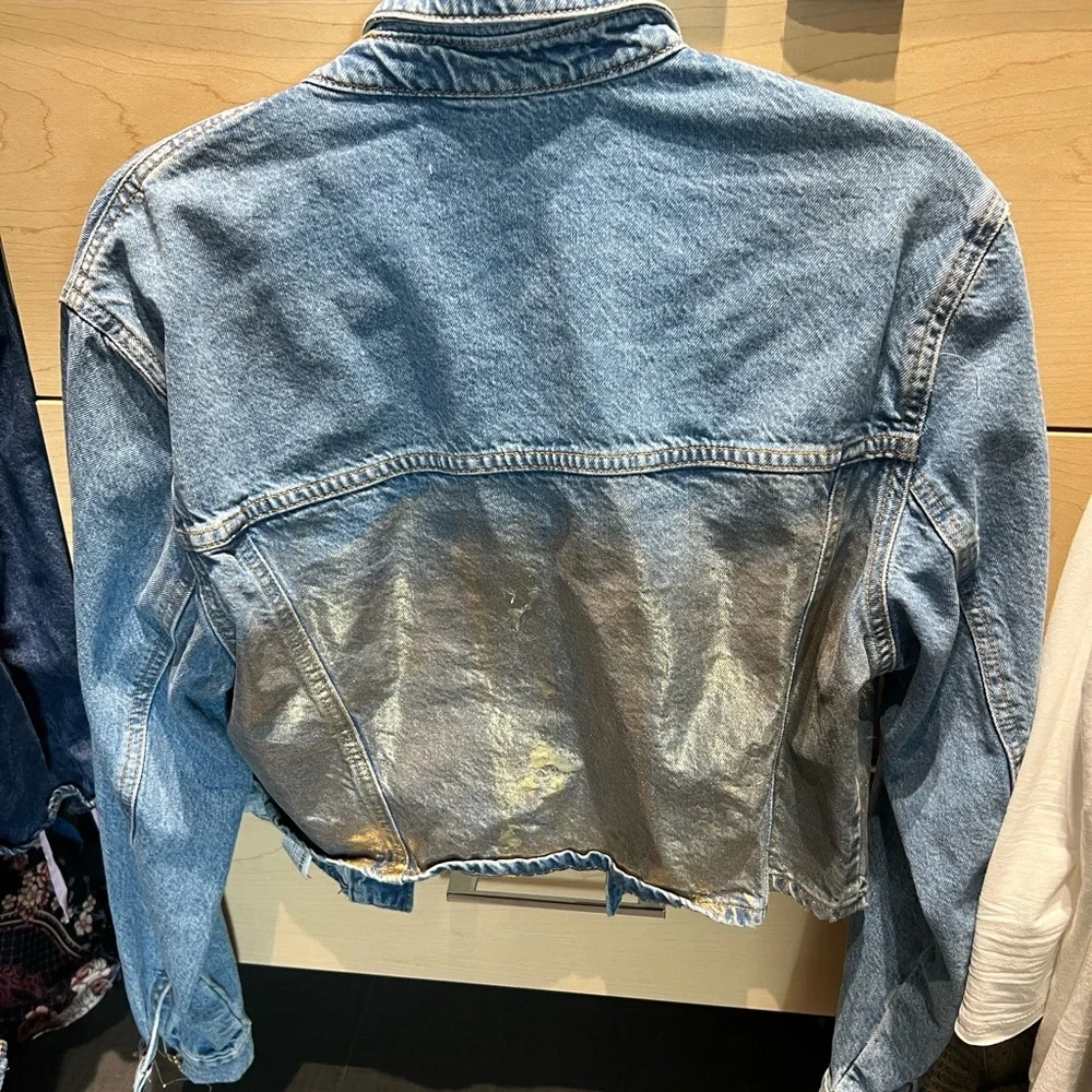 Zara denim jacket - Picture 2 of 4
